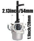 Carburetor Replacement For Storm Responder 5500 8250 Generators, Fits 030424 030430 Models, dimensions displayed in inches and mm