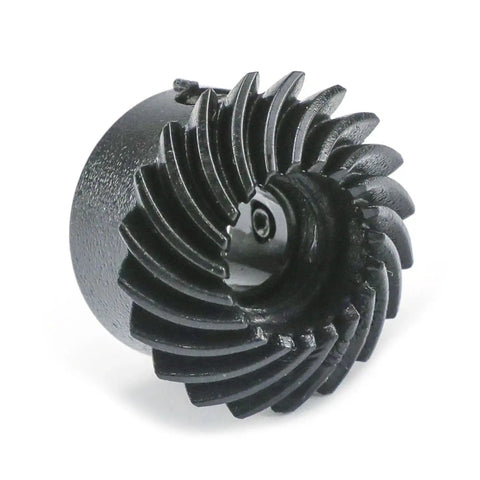 XB2364001 Spiral Bevel Gear For Brother 1034D And 3034D Sewing Machines, durable black gear wheel with 20 teeth
