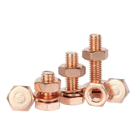 Heavy Duty External Hex Head Bolts And Nuts Kit With Flat And Spring Washers Stainless Steel 304 Indoor Outdoor Use Built To Last Easy Install And Smooth Threading 2pc, hex bolt kit