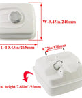 Fuel Tank Replacement For GX Series Engines GX240 GX270 GX340 GX390 11HP 13HP Compatible OEM Gas Tank dimensions shown