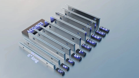 Top Notch One Eighth Inch Thick Precision Parallel Set With Ten Matched Pairs, Six Inch Length For Milling, Inspection And Layout Work, Pro Grade Parallels Deliver Ultra Tight Tolerance Of 0.0002 Inches For Accurate Workholding