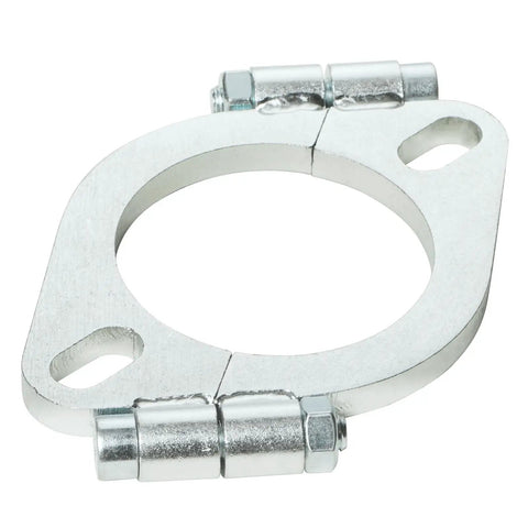 Heavy Duty 2.5 Inch Split Flange Repair Kit 2 Pack Fix Exhaust Leaks Tight No Sweat Fits 63.5mm OD Pipe Includes Hex Socket Head Bolts, zinc steel split flange