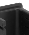 Close-up of the soldering wire holder showing tough ABS plastic slots for 30AWG to 12AWG wires to keep your workbench clean.