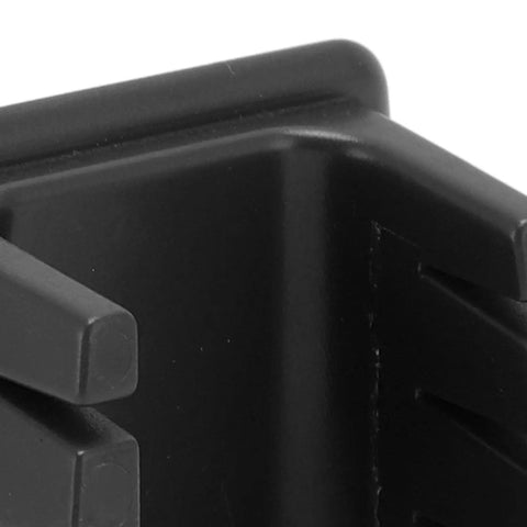 Close-up of the soldering wire holder showing tough ABS plastic slots for 30AWG to 12AWG wires to keep your workbench clean.