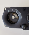 Close-up of Ford Black HVAC Temperature Control Panel With Push Button Rotary Actuator And Manual Operation Genuine Ford Part Replacement Climate Control Module For Ford Vehicles 1L2Z19980AA showing fan speed dial.