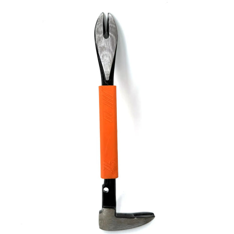 10 Inch Precision Nail Puller Cats Paw Pry Bar With Ergonomic Soft Grip Forged High Carbon Steel Crow Bar Tool