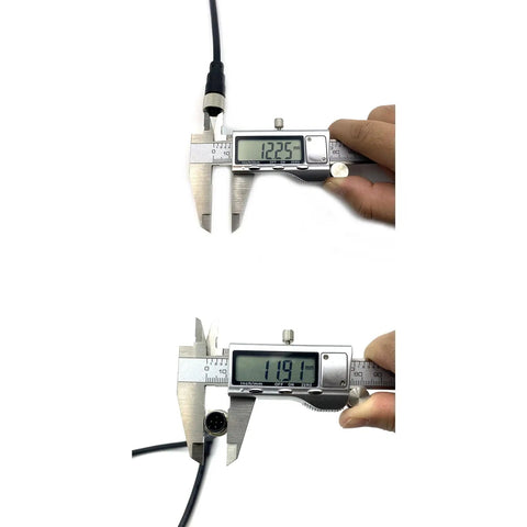 Measurement of Rugged M12 5 Pin Male To Female Connector Cable A Code Straight Profibus Fieldbus Module Cable 1 Meter IP67 Waterproof Sensor Cable