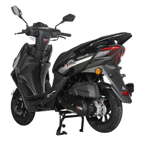 Solara 150cc Moped Scooter For Adults Gas Powered Street Ride with Automatic Transmission left side view
