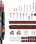 Mini Dope Rotary Tool Kit With 121 Accessories For Small Crafts And Projects, Corded Electric Detail Sander Grinder Set