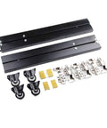 Hidden Desktop Folding Connector Accessories Set With Hydraulic Rod Hinges For Quiet Sturdy Fold Up Dining Tables And Bar Cabinets