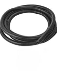 Heavy Duty Black Split Wire Loom Tubing For Hassle Free Cable Management 3/8 Inch Inner Diameter thirty three feet coil