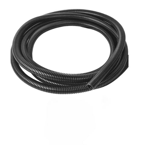 Heavy Duty Black Split Wire Loom Tubing For Hassle Free Cable Management 3/8 Inch Inner Diameter thirty three feet coil