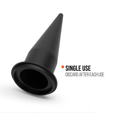 Cone Nozzle Replacement Kit 10 Pack For Sausage And Bulk Caulk Guns Durable Construction Cut To Size Tip For Ideal Flow Single Use Disposable Tips