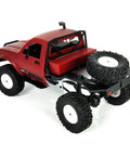 Red Off Road RC Truck One Sixteen Scale Beast With Proportional Steering And 2 4Ghz 2CH 4WD Drivetrain All Terrain Rock Crawler RTR