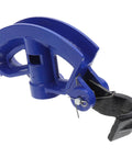 Gleavi Manual Conduit Bender Tool With Steel Bending Head And Spring Hook, blue handheld design for plumbing pipe bending.