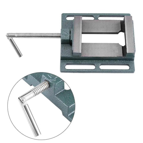 Built Tough Six Inch Drill Press Vice With Dead Steady Guiding Rod For Milling And Drilling Heavy Duty Machine Vise with cast iron base