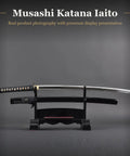 Unsharpened Stainless Steel Iaido Training Sword With Twenty Eight And A Half Inch Blade And Bo Hi Safe Practice Katana Iaito