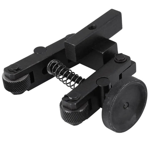 Spring Loaded Knurl Tool For Mini Lathe, Adjustable Shank, Two-Centimeter Knurling Wheels, Includes Four Spare Wheels, Built Tough