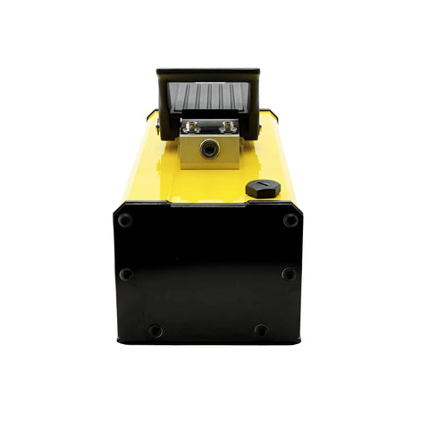 Heavy Duty Air Hydraulic Pump Pushing 10000 Psi Of Raw Pumpin Power With A Half Gallon Tank And Boss Mounting Bracket Made For Rough Shop Work And Garage Upgrade Projects