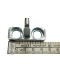 Washer Door Latch Replacement 5304505088 For Electrolux Frigidaire Brands DIY Ready Easy Install Fix Compatible With Kenmore Gibson Kelvinator Philco Tappan White Westinghouse, metal latch with ruler