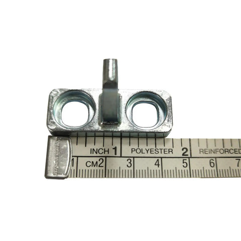 Washer Door Latch Replacement 5304505088 For Electrolux Frigidaire Brands DIY Ready Easy Install Fix Compatible With Kenmore Gibson Kelvinator Philco Tappan White Westinghouse, metal latch with ruler