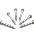 Six Pack Wheel Hub Bearing Mounting Bolts Set For Jeep Grand Cherokee 2000 To 2010 And Compatible With Chrysler Cirrus Sebring Dodge Nitro Stratus Commander Liberty Models Silver Tone Metal 41027