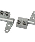 Constant Torque Embedded Hinge 2 In 1 For Cabinets And Gates XK502 7A Gate Hardware With Damping, silver metal hinge, side view