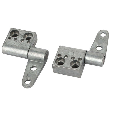 Constant Torque Embedded Hinge 2 In 1 For Cabinets And Gates XK502 7A Gate Hardware With Damping, silver metal hinge, side view