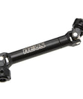 Beefy 84mm Hardened Steel RC Crawler Driveshafts Upgrade for 1 To 10 Scale Axial SCX10 Capra D90 CC01 Tamiya Redcat Gen8 Not Compatible With TRX4 Stock Transmission, black hardened steel driveshaft