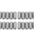 Stainless Steel Hex Coupling Nut Set, 20 Pack, M6x1 Thread, 25mm Length, Rod Connector Bolts For Studs And Machine Screws, Indoor Outdoor Use