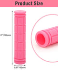 Non Slip Mushroom Style Bike Handlebar Grips For Kids And Grownups, Soft Durable TPR Rubber Bicycle Grips 4.7 Inch Inner Diameter 22mm