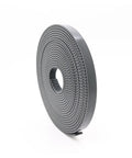 Hardcore 2M Polyurethane Timing Belt With Reinforced Steel Core Open Cut Layout For Precision 3D Printers And Cnc Machines Top Shelf Power Transfer Across Multiple Widths Up To Thirty Millimeter Fifty Meter Roll on a white background.
