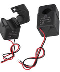 Zero Drama Mini Split Core Current Transformer Sensor For 100A Energy Meters with quick snap clip, compact design and wires.