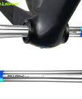 Heavy Duty Press Fit Bottom Bracket Cup Removal Tool For 22 To 24mm Bearings in bike crank installation view.