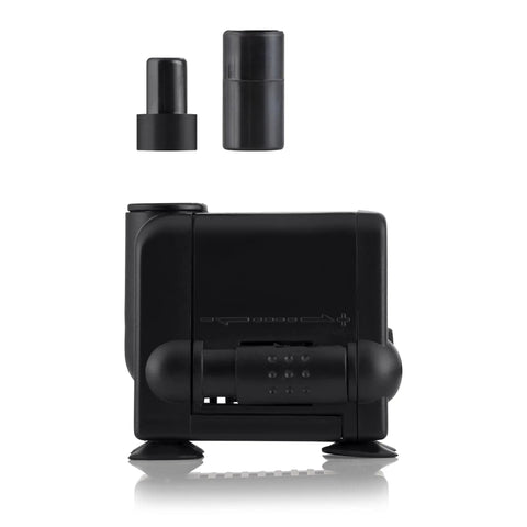 Side view of Submersible Fountain Pump 120 GPH for Ponds, Fountains, and Birdbaths, featuring oil-free ceramic impeller.