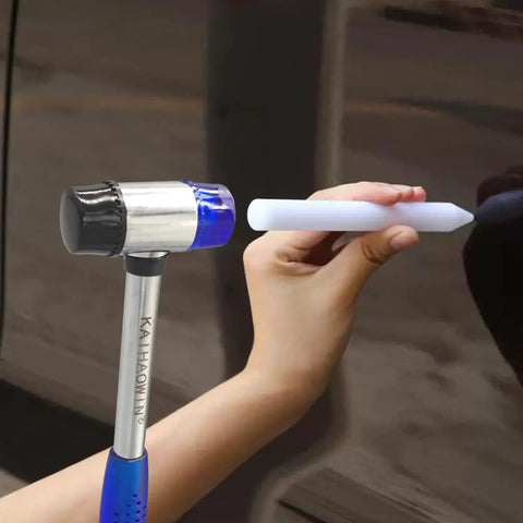 Handy Mini Rubber Mallet 25mm Double Faced Hammer With Soft And Hard Nylon Head No Marring Go To Tool For Jewelry Making