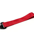 Heavy Duty Nylon Tow Strap For Cars And Trucks 2205 Pound Street Tough Snatch Recovery Rope with bolt and red loop.