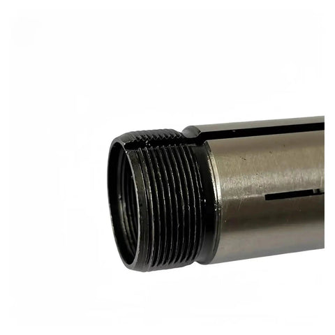 Close-up of 5C Hex Hole CNC Collet Chuck, 13.0mm collet clamp, durable 65Mn spring steel for grinding machines and rotary tool heads.