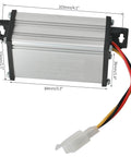 Straight Fire Heavy Duty DC To DC Voltage Converter 36V 48V 60V 72V To 12V 10A Step Down Regulator with aluminum casing.