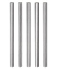 HARFINGTON 5pcs round HSS lathe bars, 6.3mm x 100mm