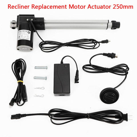 IP44 Rated 24V DC Linear Actuator With 250mm Stroke, 100 Kg Max Push And Pull, Compact Permanent Magnet Motor