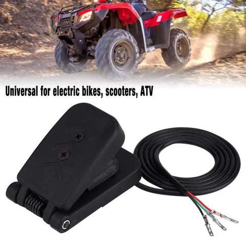 Universal Motorcycle Pedal Rubber Cover For Foot Accelerator And Throttle Durable Grippy Pedal Pad For Electric Bikes Scooters ATV And Quad Rides Today