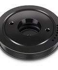 Harmonic Balancer Crankshaft Pulley Beefed Up OEM Replacement showing front view with circular grooves and mounting holes