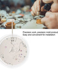 Close-up of 6498 Automatic Watch Movement Replacement Part being installed in DIY repair