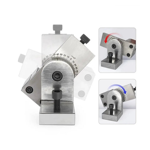 Pro Grade Multi Function EDM Dedicated Fixture For Wire Cutting And Fixed Workpiece Bracket Vise, all metal with 360° swivel scale