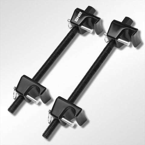 2-Pack 11.5 Inch Spring Compressor Tool Kit With Locking Pin For Suspension Work And Coil Spring Compression, close-up view