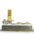 Replacement Thermostat For Heat Seal Food Wrappers OEM Equivalent Quality And Save You Cash Replaces 1881 002 Thermostat Compatible With 022A 104A 107A 500A 600A 625A 625A Mini 800A 825A 875A Series, brass thermostat front view