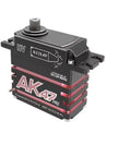 Beefy Waterproof Brushless Digital Servo Motor Built With Durable Stainless Steel Gears, 47Kg grip, compact design for RC crawling.