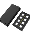 8 Gang Car Touch Switch Panel With IP68 Waterproof LED Indicators For Vehicle Capacitive Touch Control Panel 12V Up To 60A And 24V