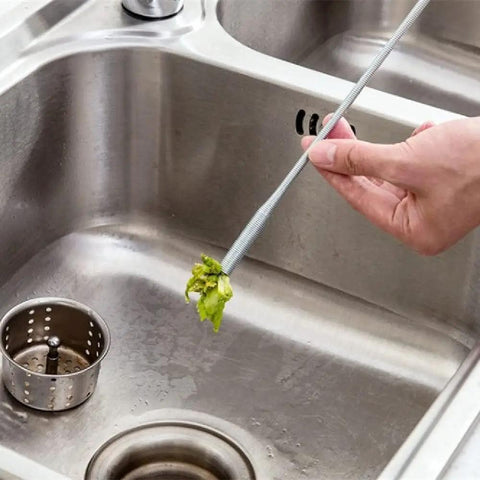 Flexible Grabber Claw Reacher Tool With Four Claws Bendable Hose Pickup Reaching Assist For Litter Pickup Home Sink Drains And Toilet 24 Inch Extension Super Handy
